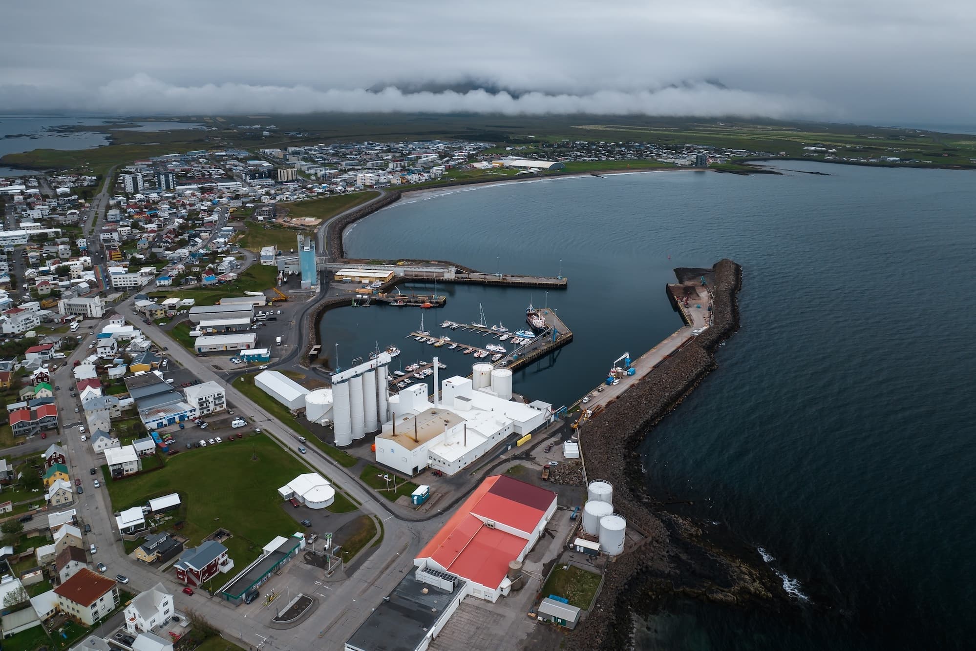 Við vorum með aðstöðu í Breiðinni  á Akranesi og gerði út frá Akraneshöfn